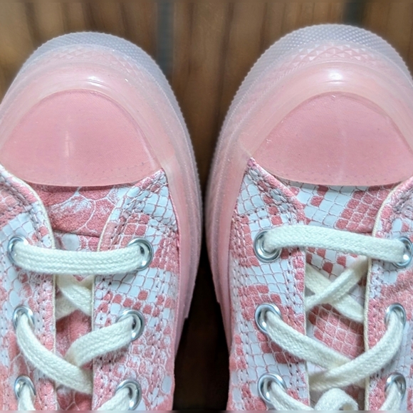 Converse The Golf Wang, NIB Pink Python Sz W6 / M4 - Picture 9 of 12